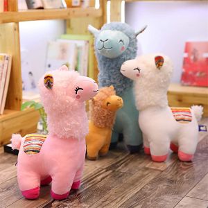 llamas de peluche